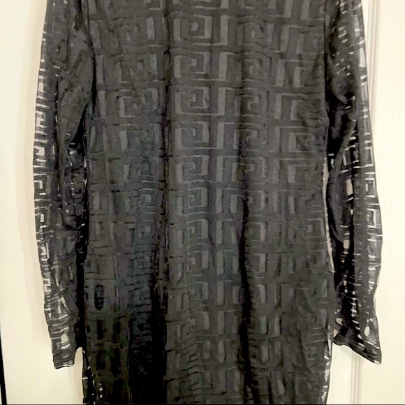 Little black dress mini sheer fully lined - Picture 3 of 6